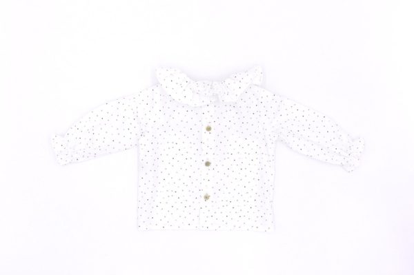 Camisa Topos Acuarela 7 - Margó Petits