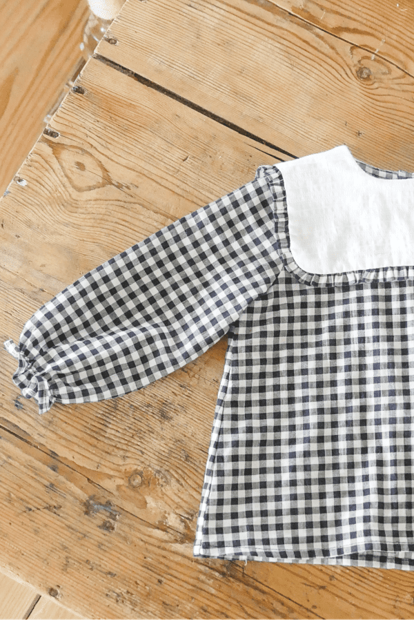 Camisa Vichy Antracita 4 - Margó Petits