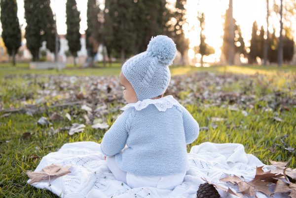 Gorrito Trenzado Pompón 3 - Margó Petits