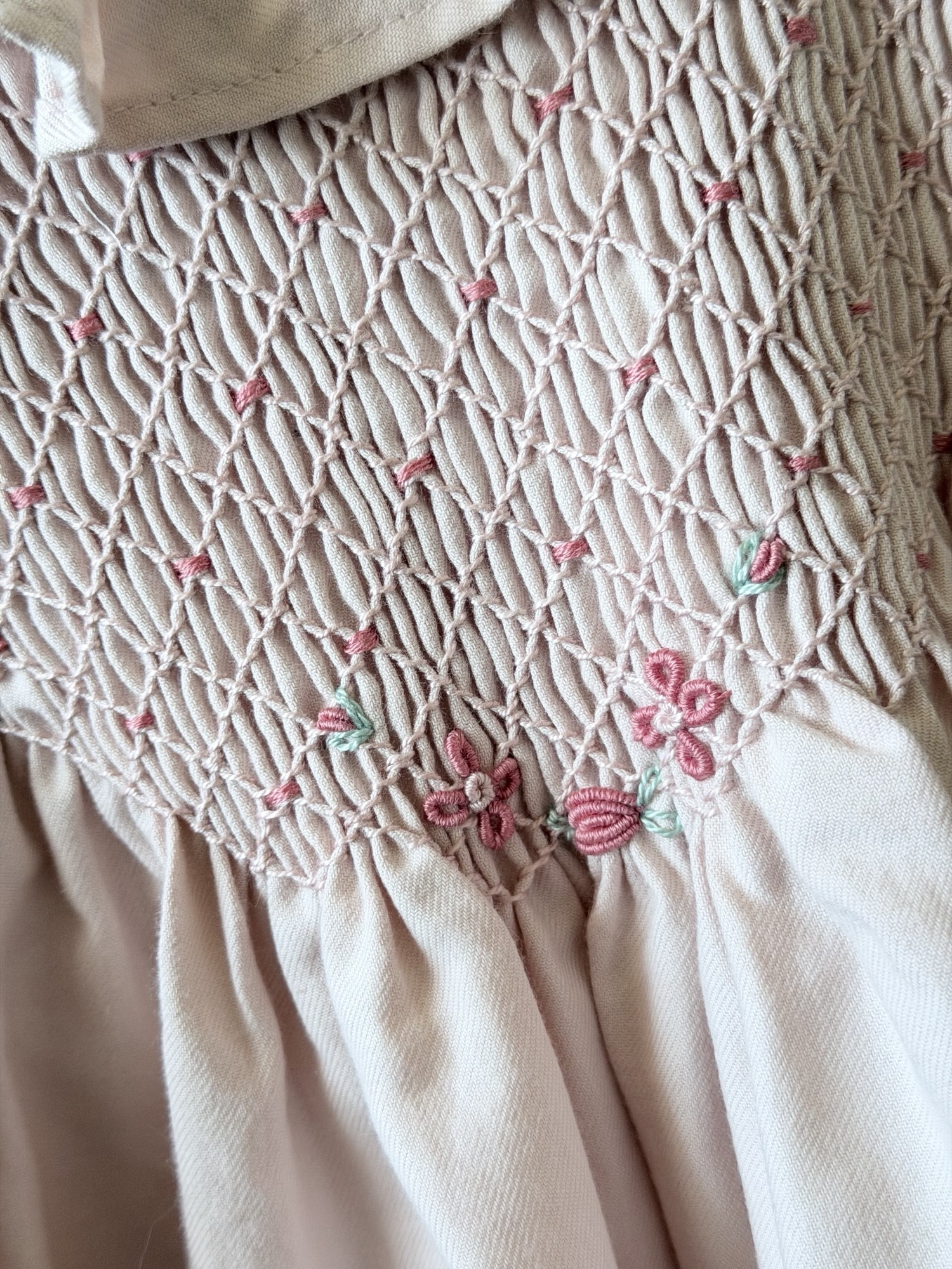 Vestido Inglés Rosa - Imagen 4
